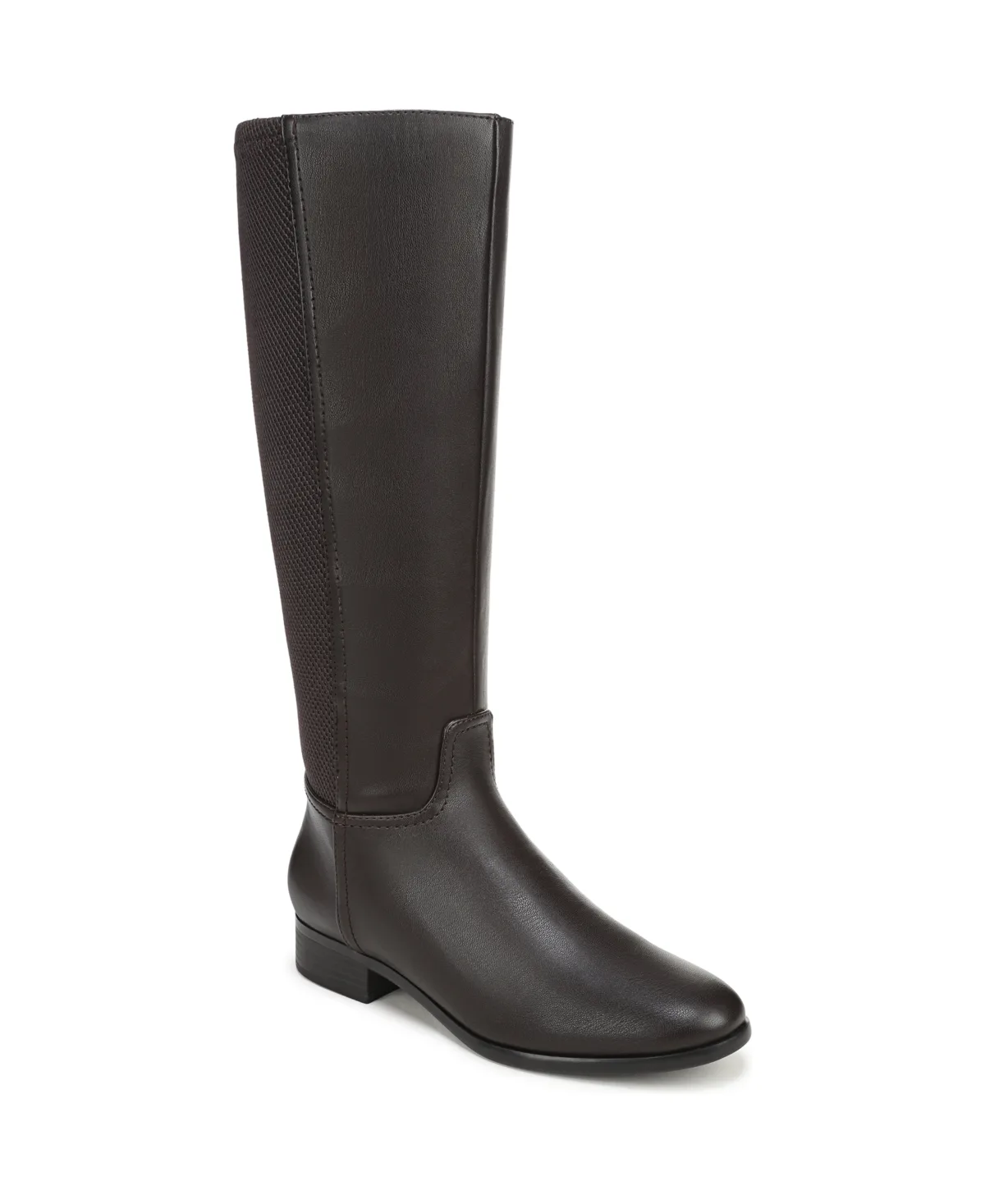 Sarah Knee High Round Toe Boots