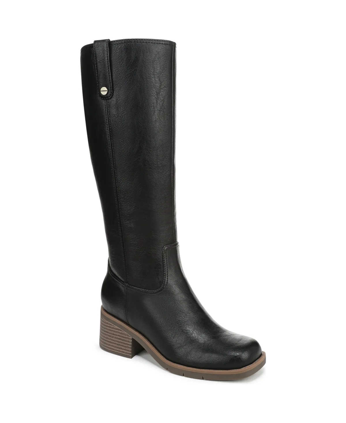 Joplin Square Toe Block Heel Riding Tall Boots