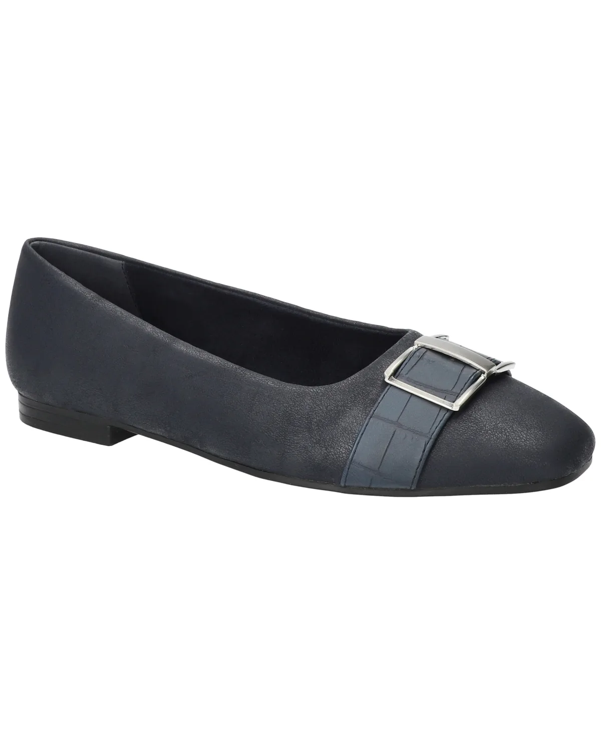 Keely Square Toe Ballet Flats by Easy Street