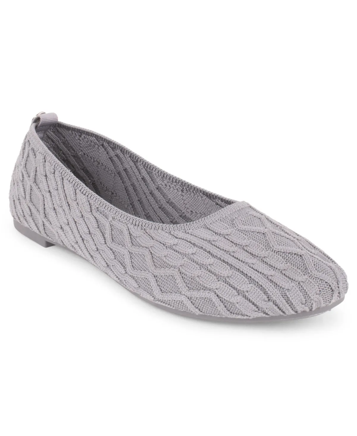 Cannes Cableknit Slip-On Flats by Tahari