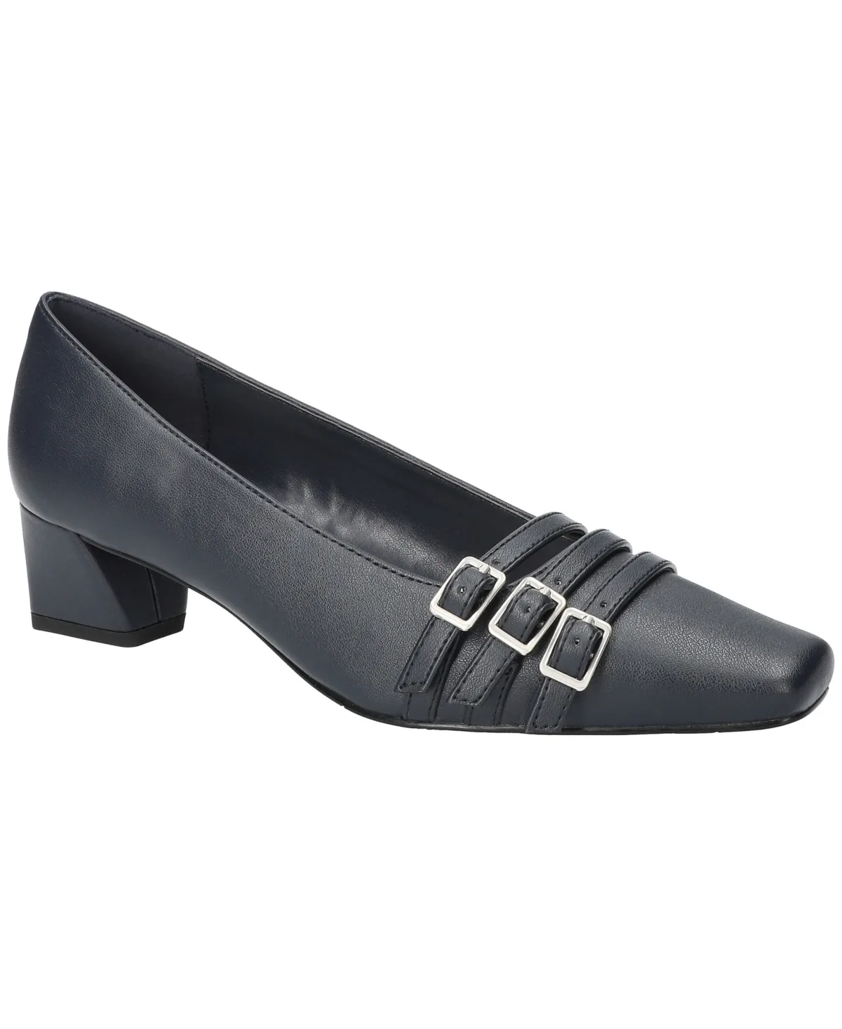 Enya Square Toe Pumps by Easy Street