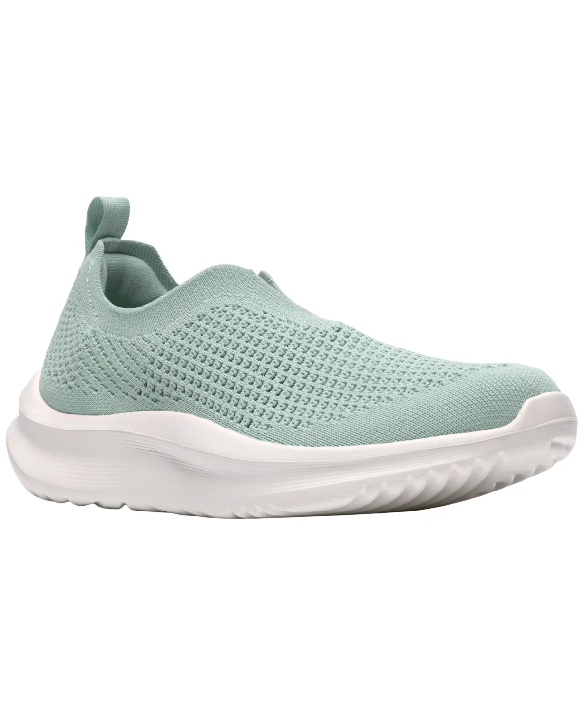 Cloudsteppers Solevana Knit Round Toe Sneakers by Clarks