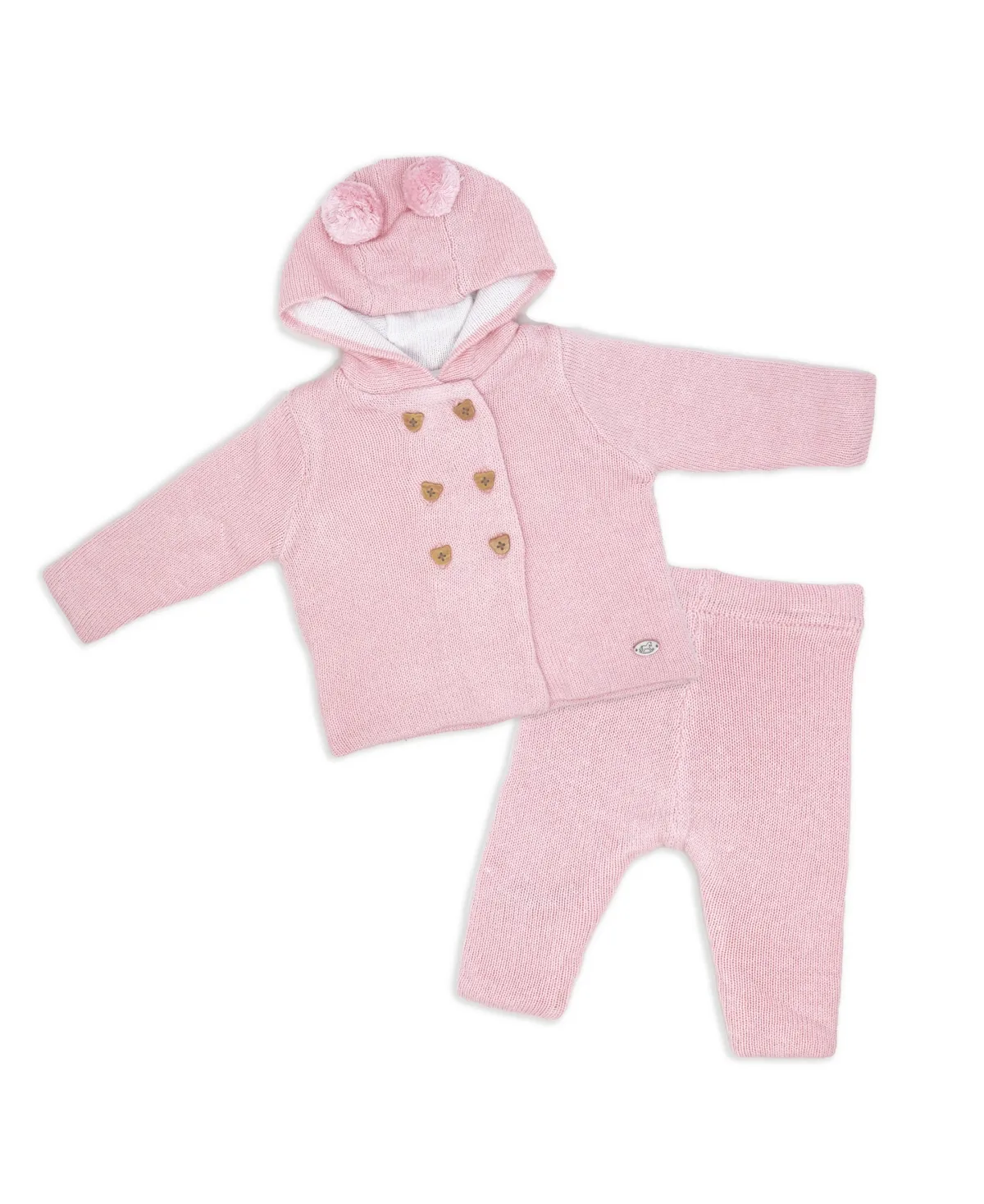 Jacket and Trouser Knitted 2-Piece Set by Rock-a-bye Baby Boutique