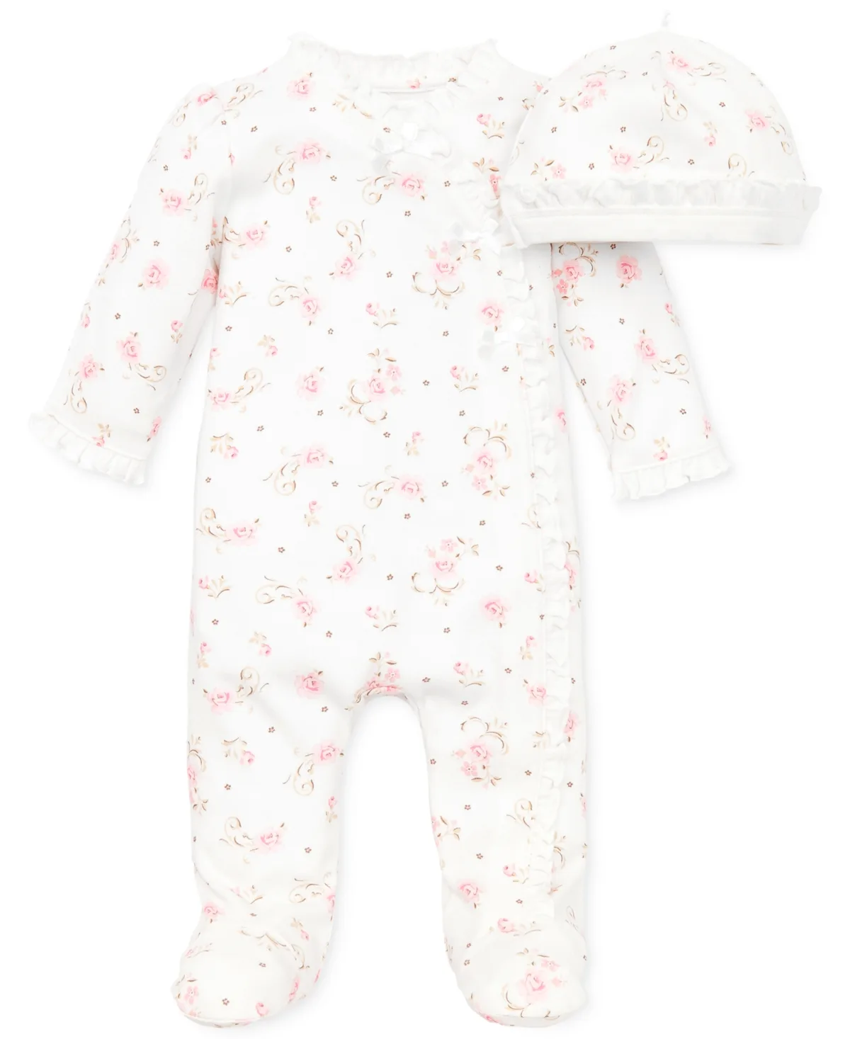 Coverall with Matching Hat, 2 Piece Set by Little Me