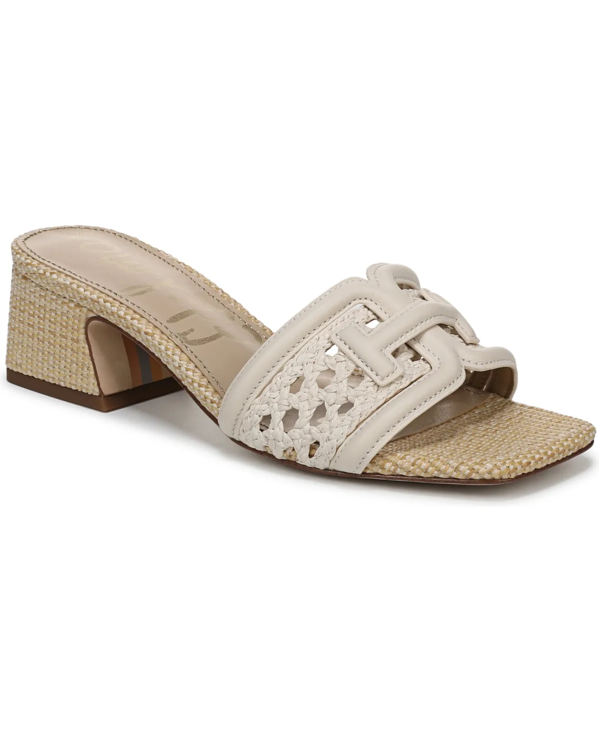 Waylon Block-Heel Slide Sandals by Sam Edelman
