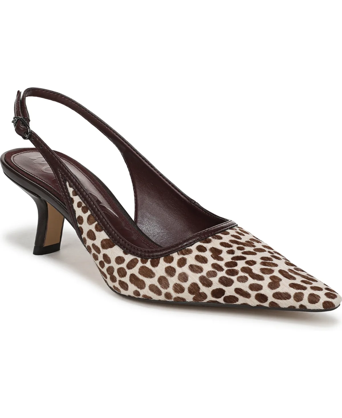 Bianka Slingback Kitten-Heel Pumps