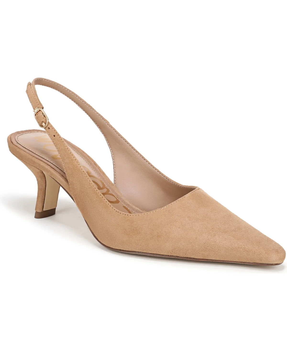 Bianka Slingback Kitten-Heel Pumps