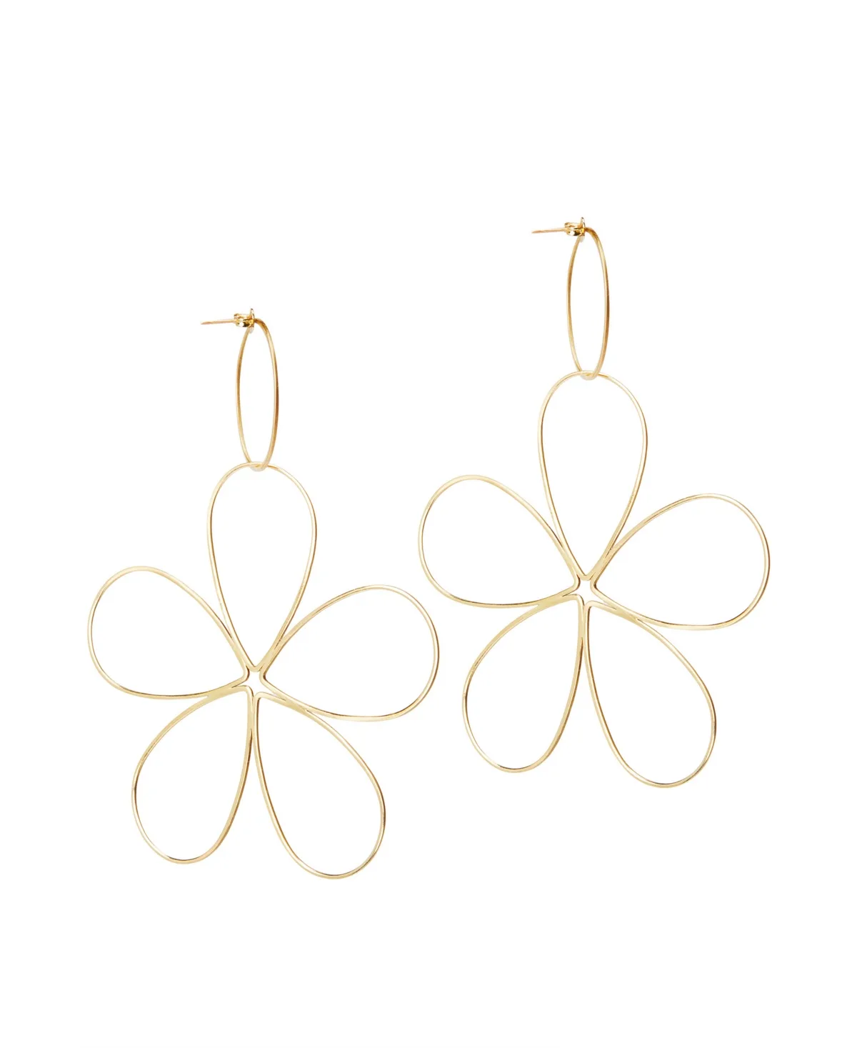 Space Flower Earrings