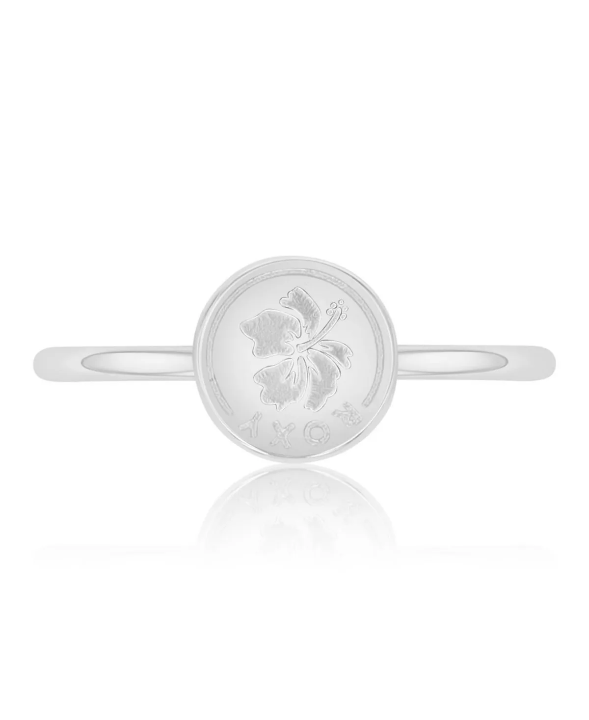 Waterproof Yellow Hibiscus Ring by Roxy