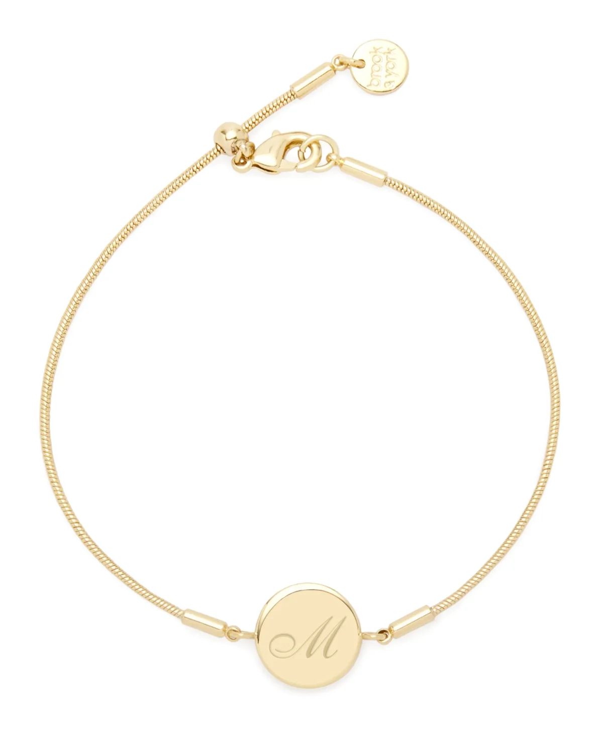 Wren Initial Bracelet by Brook & York