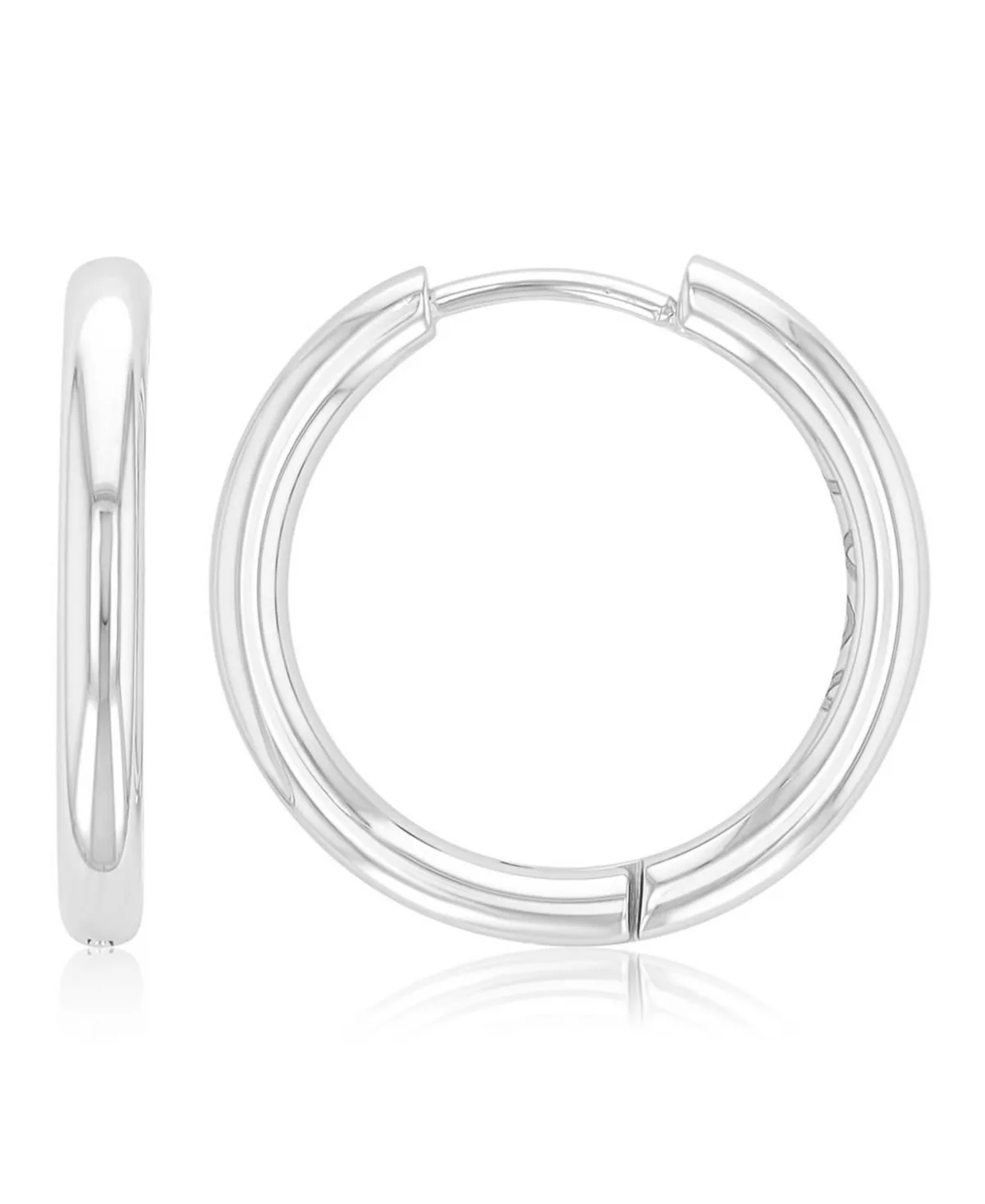 Waterproof Yellow 20mm Hoop Earrings by Roxy