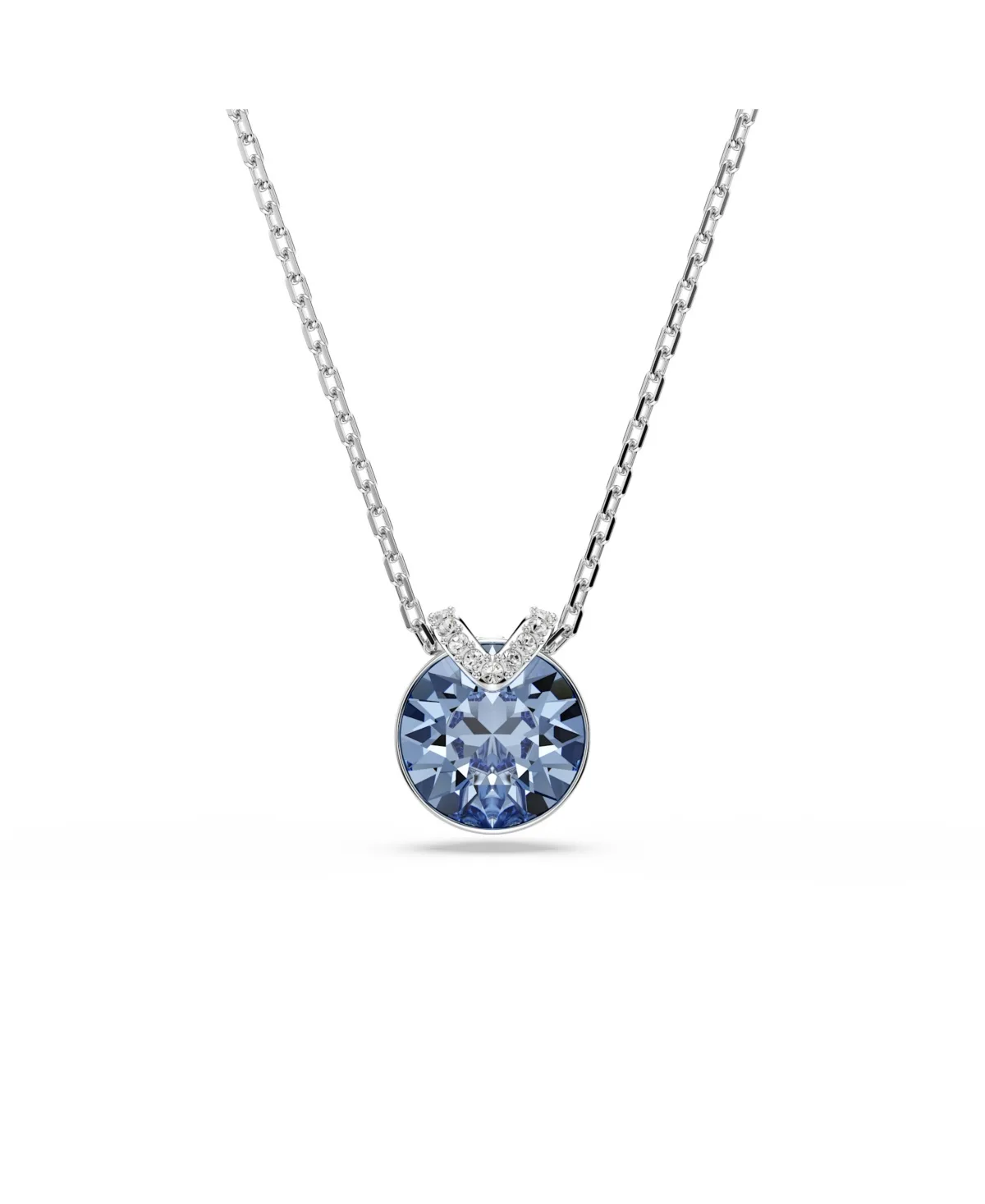 Bella Gold-Tone Plated V Pendant Necklace by Swarovski