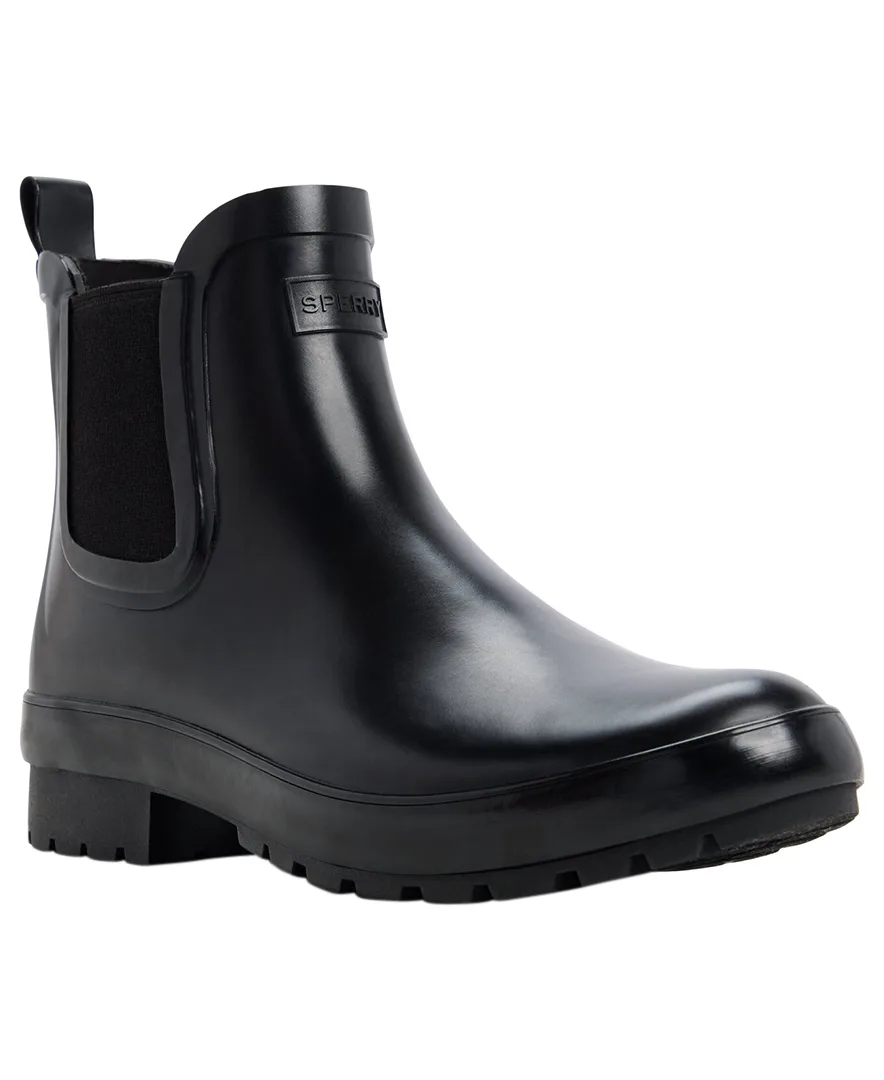 Drizzle Rain Wear Round Toe Chelsea Booties