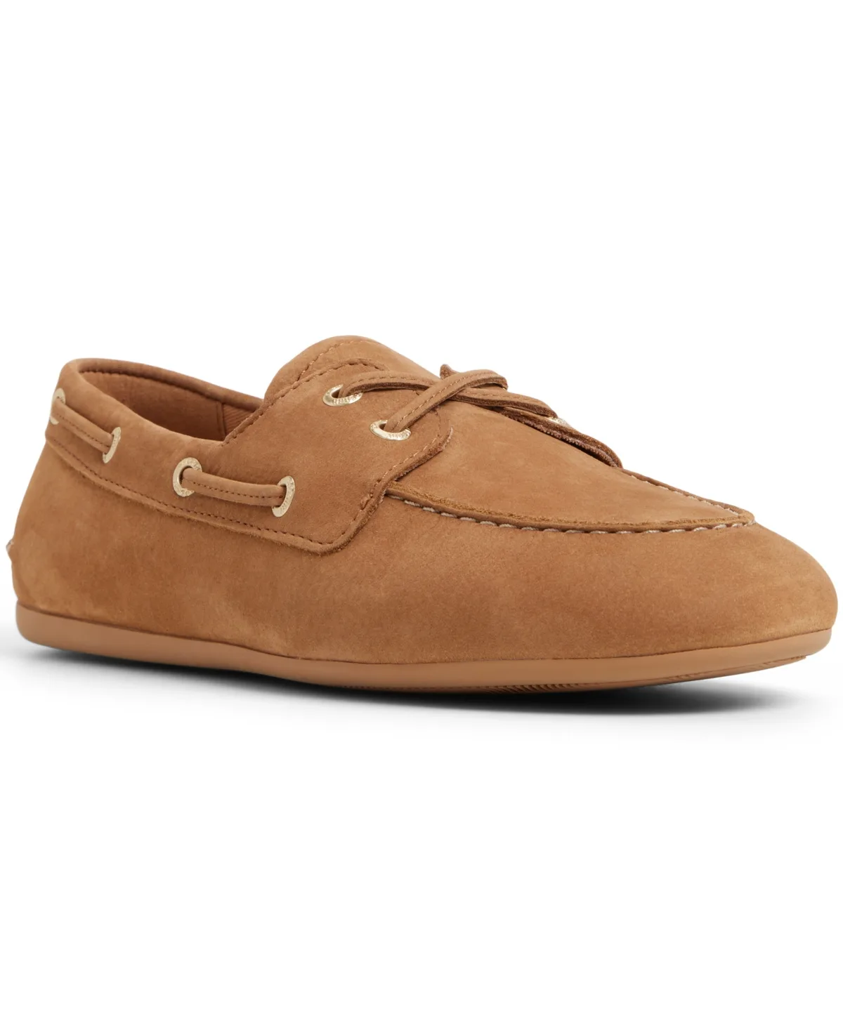 Slim Lace-Up Boat Shoes