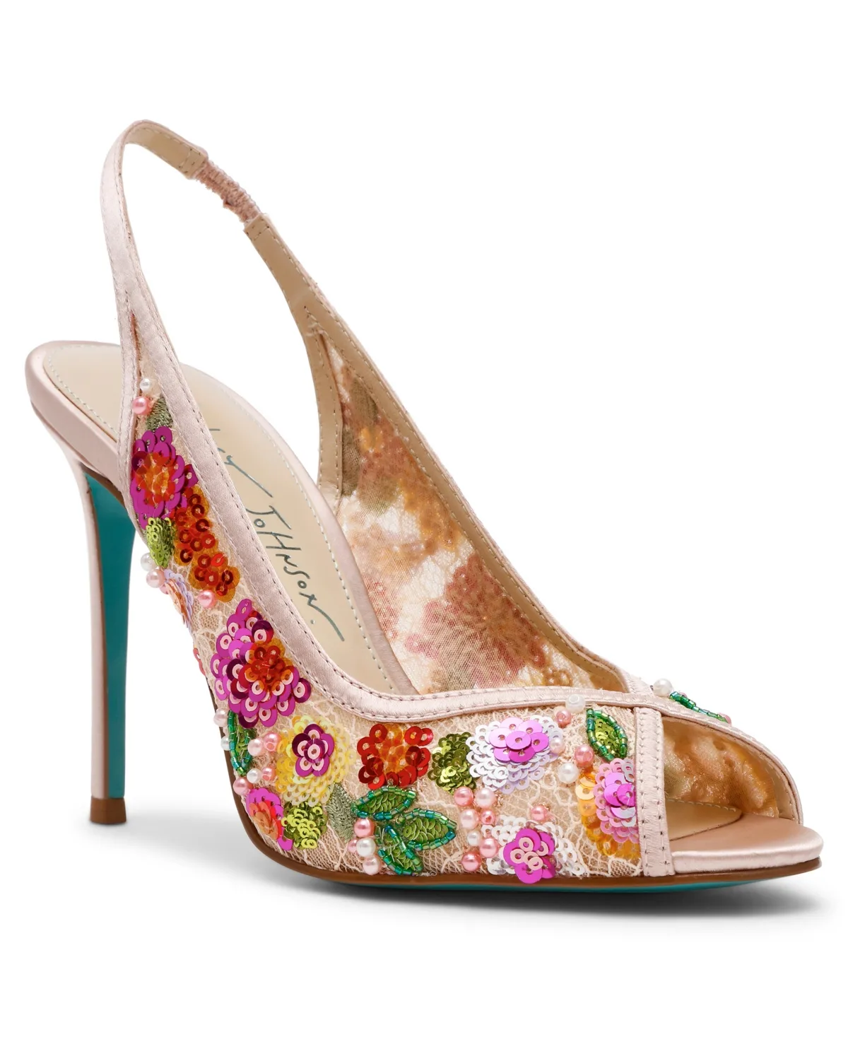 Gerri Slingback Evening Sandals by Betsey Johnson