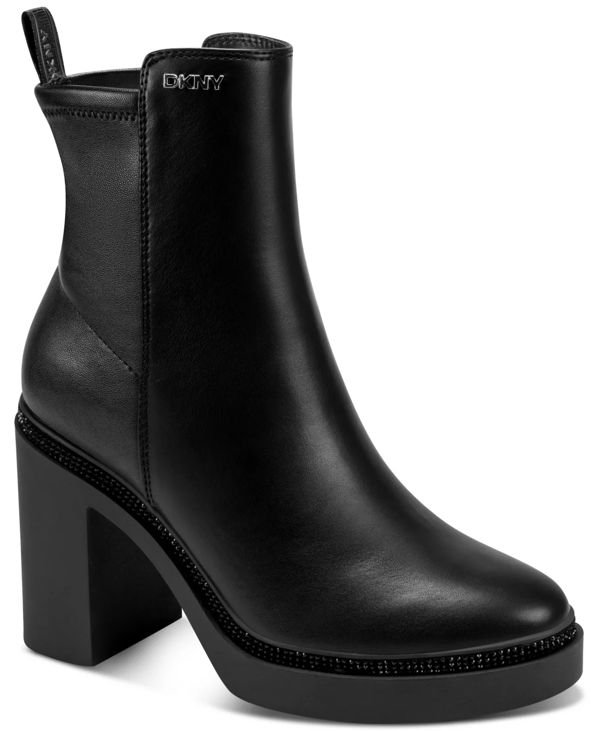 Telsi Platform Block Heel Booties by Dkny