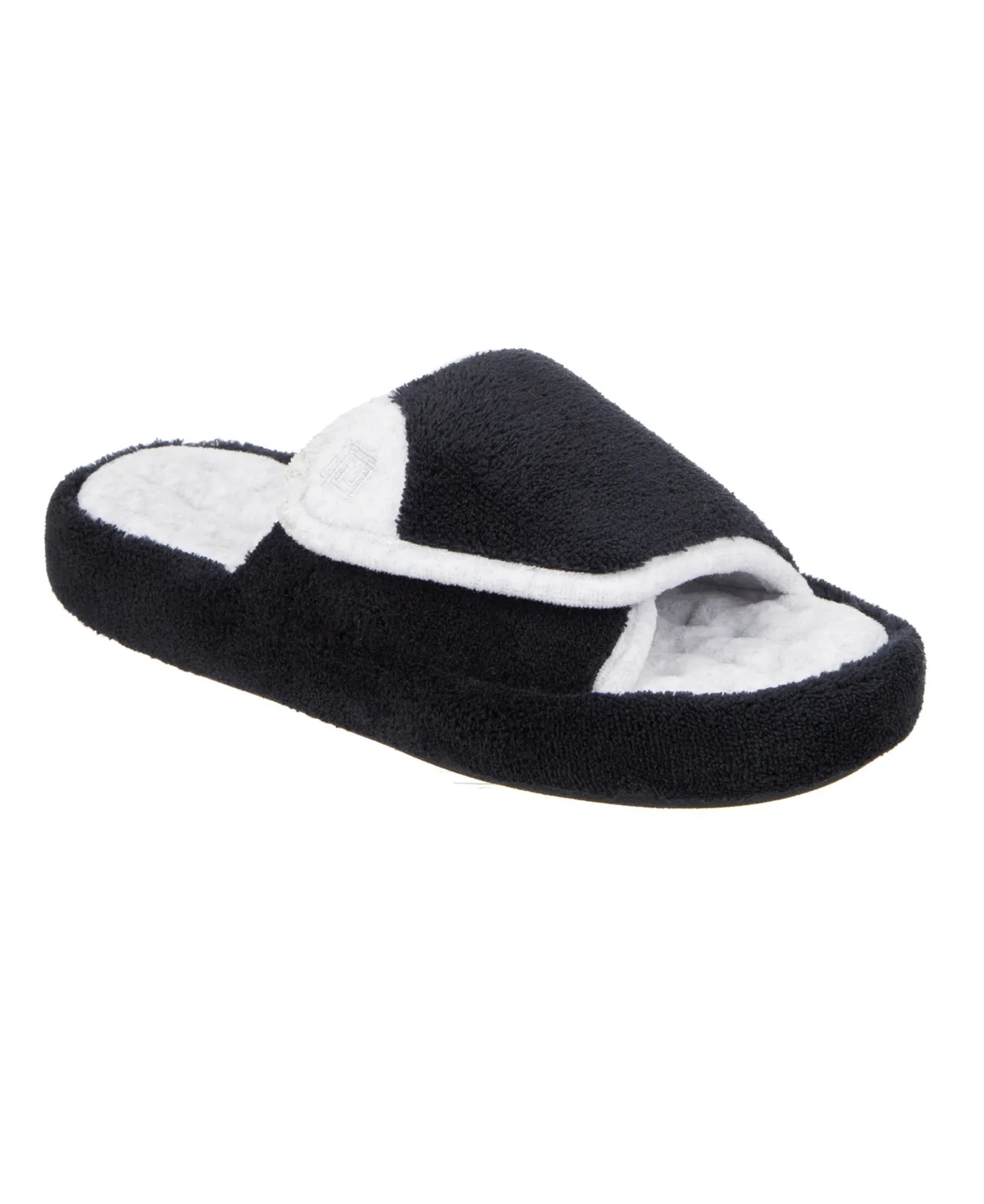 Microterry Spa Slide Clog Slippers by Isotoner Signature