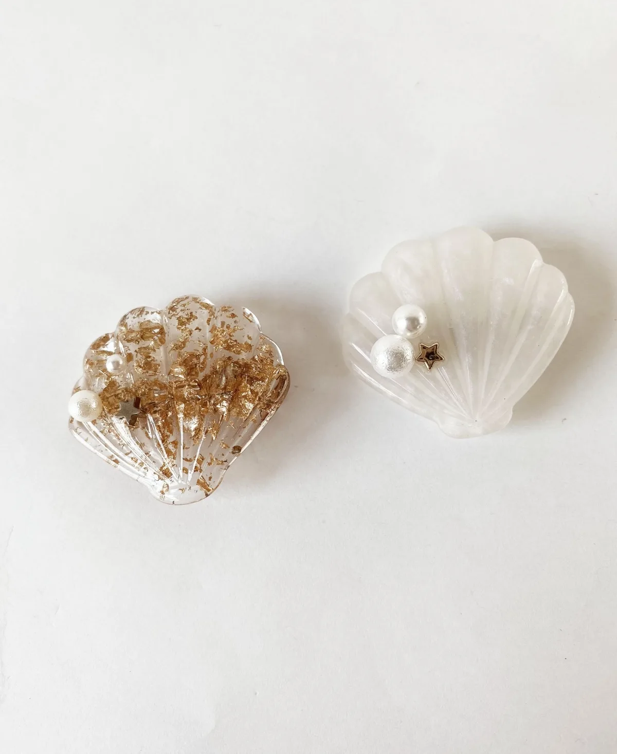 Seashell Hair Clip Duo by Soho Style