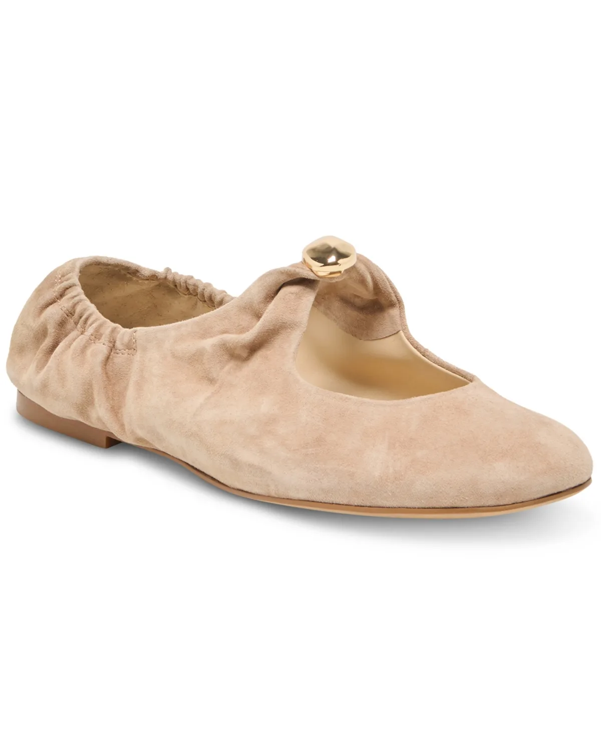 Cornel Embellished Ruched Scrunched Flats by Dolce Vita