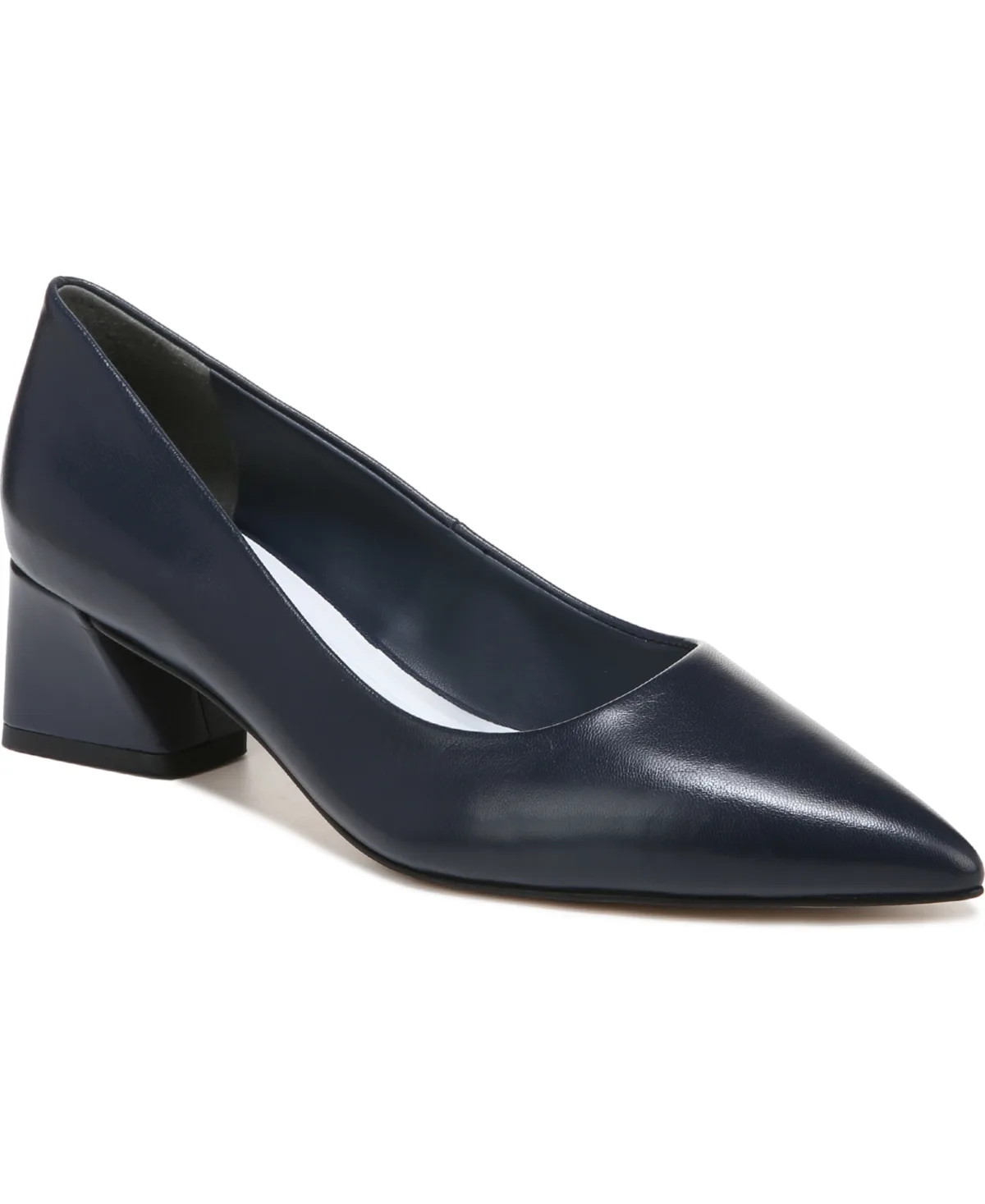 Racer Pointed Toe Block Heel Pumps by Franco Sarto