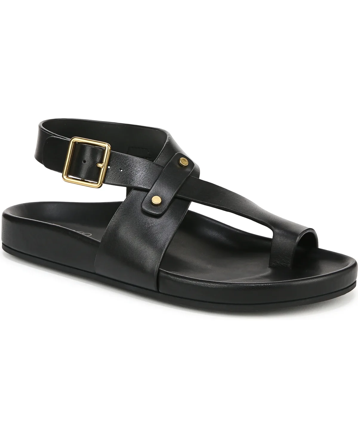 Blair Toe Loop Round Toe Flat Sandals