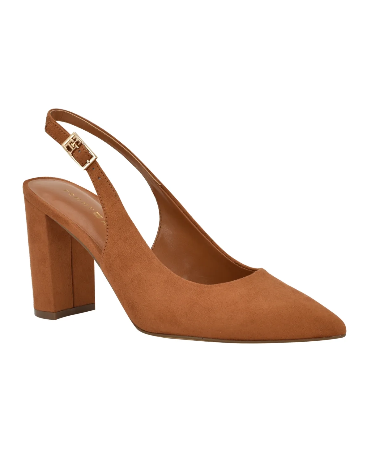 Azalee High Block Heel Slingback Pumps