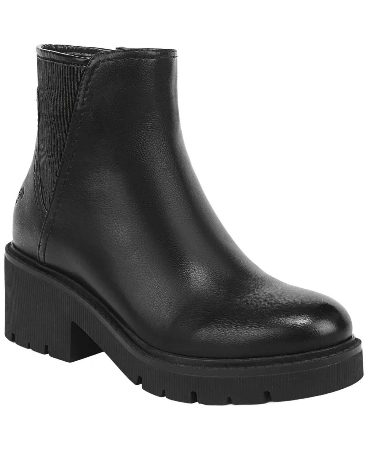 Janet Round Toe Zipper Booties by Naturalizer