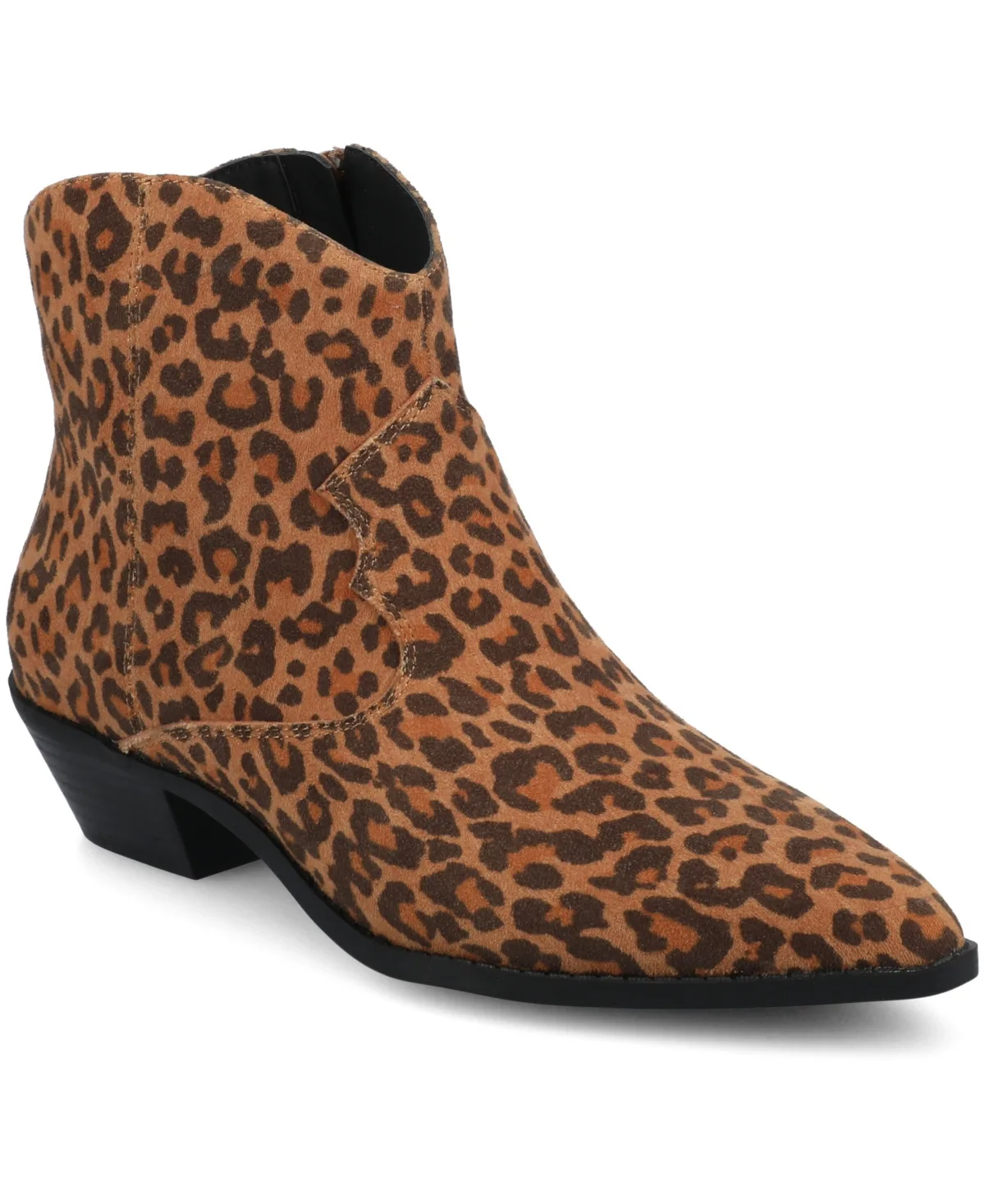 Taliah Cuban Heel Comfort Ankle Booties