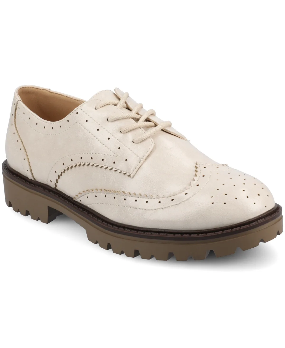 Claudiya Almond Toe Flats by Journee Collection