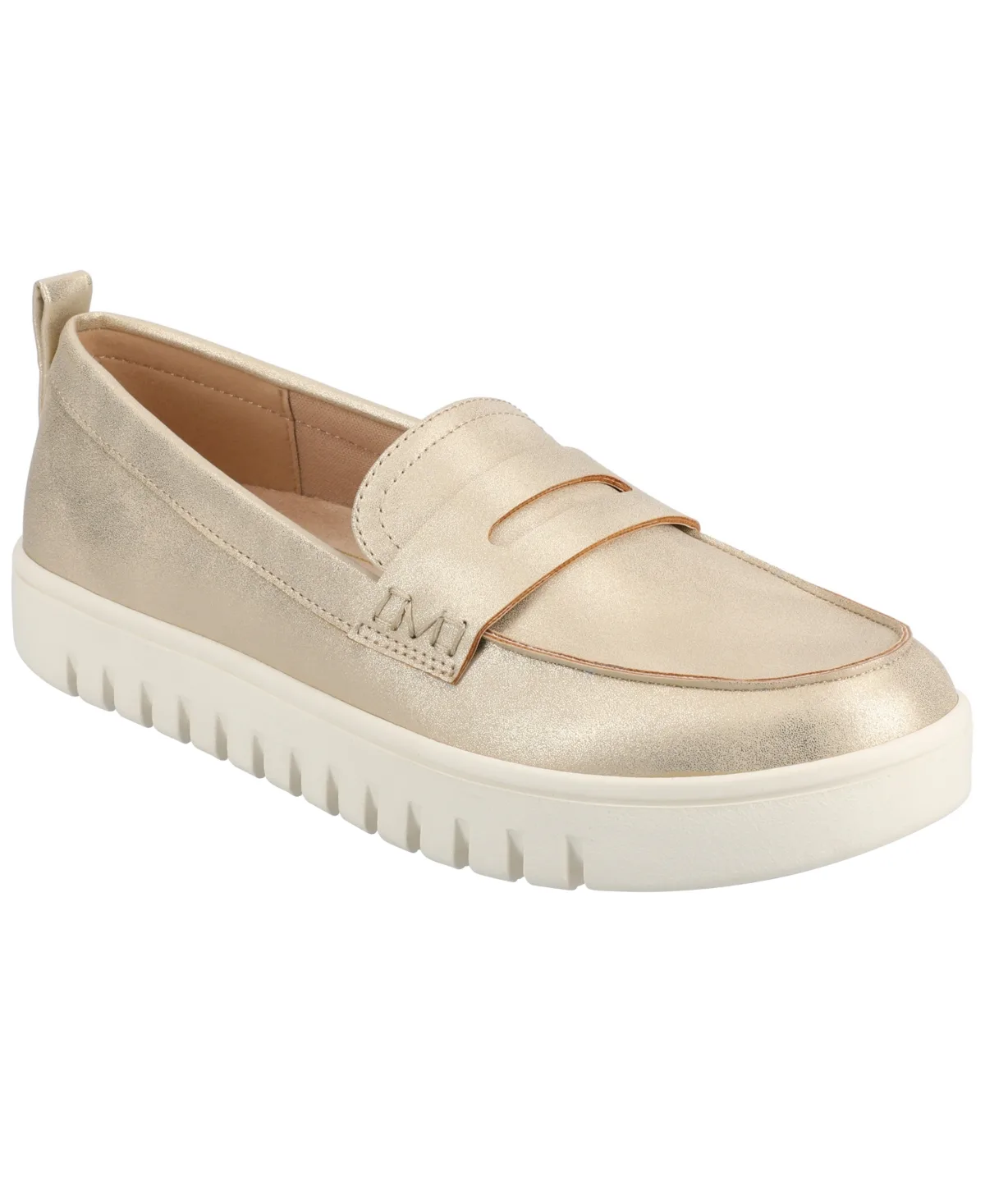 Tayla Round Toe Comfort Loafers by Journee Collection