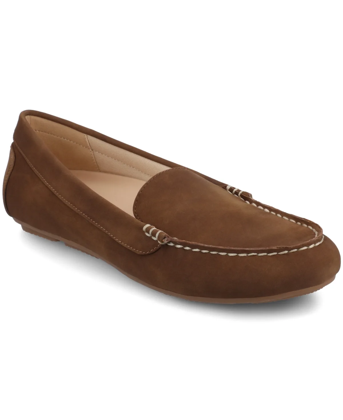 Round Toe Comfort Loafers by Journee Collection