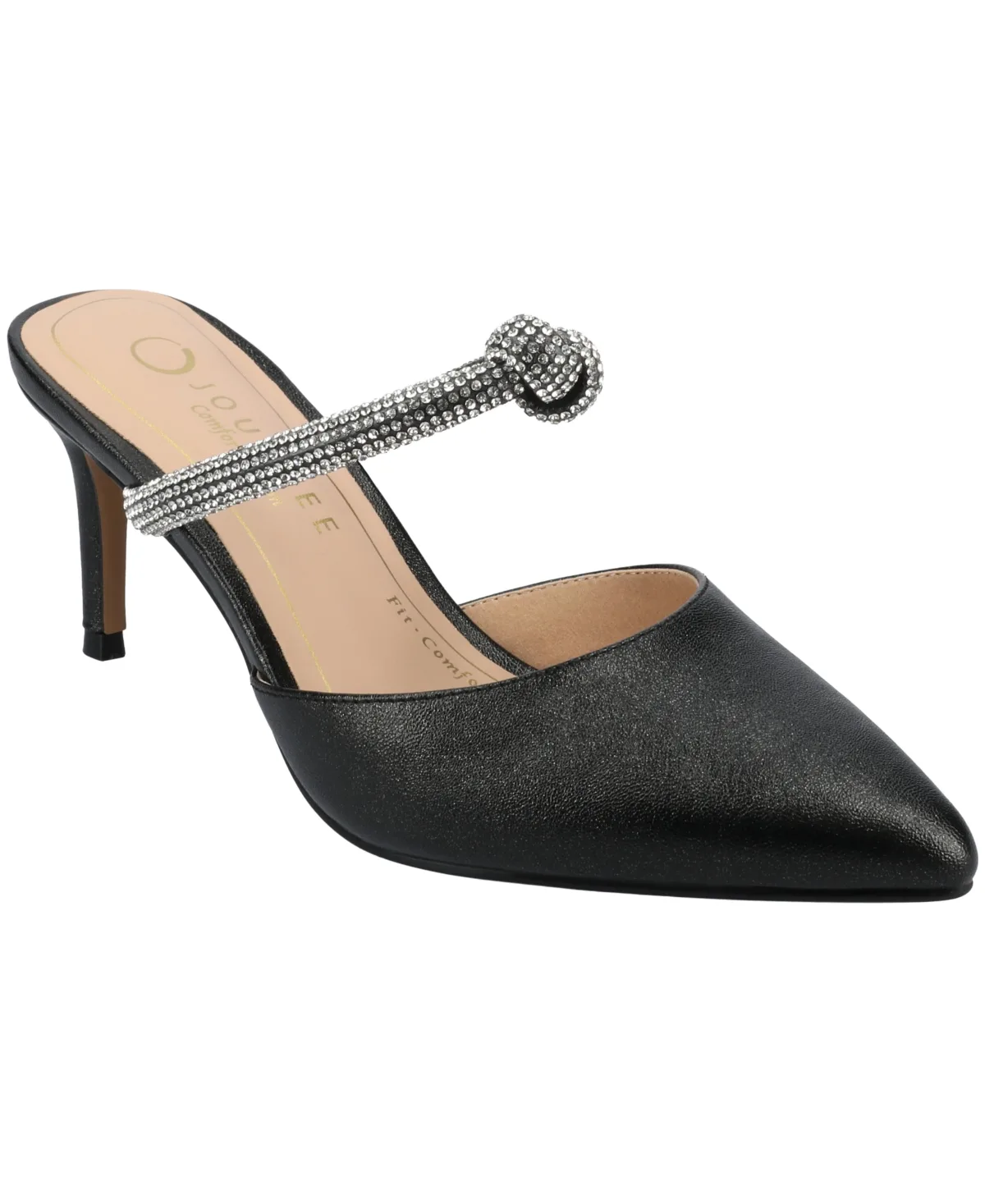 Lunna Rhinestone Knot Dress Pumps by Journee Collection
