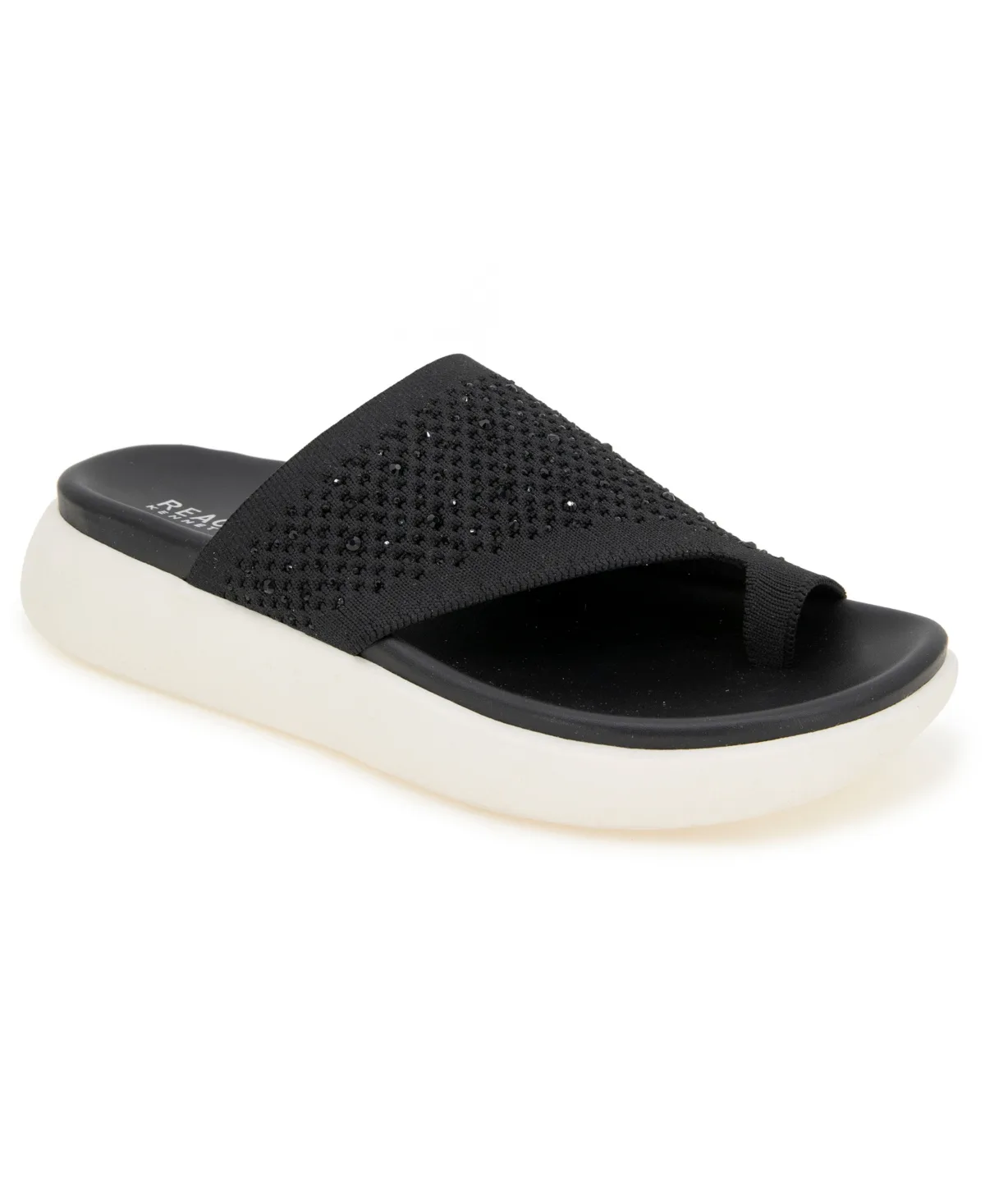 Teffi Knit Round Toe Flat Sandals by Kenneth Cole Reaction
