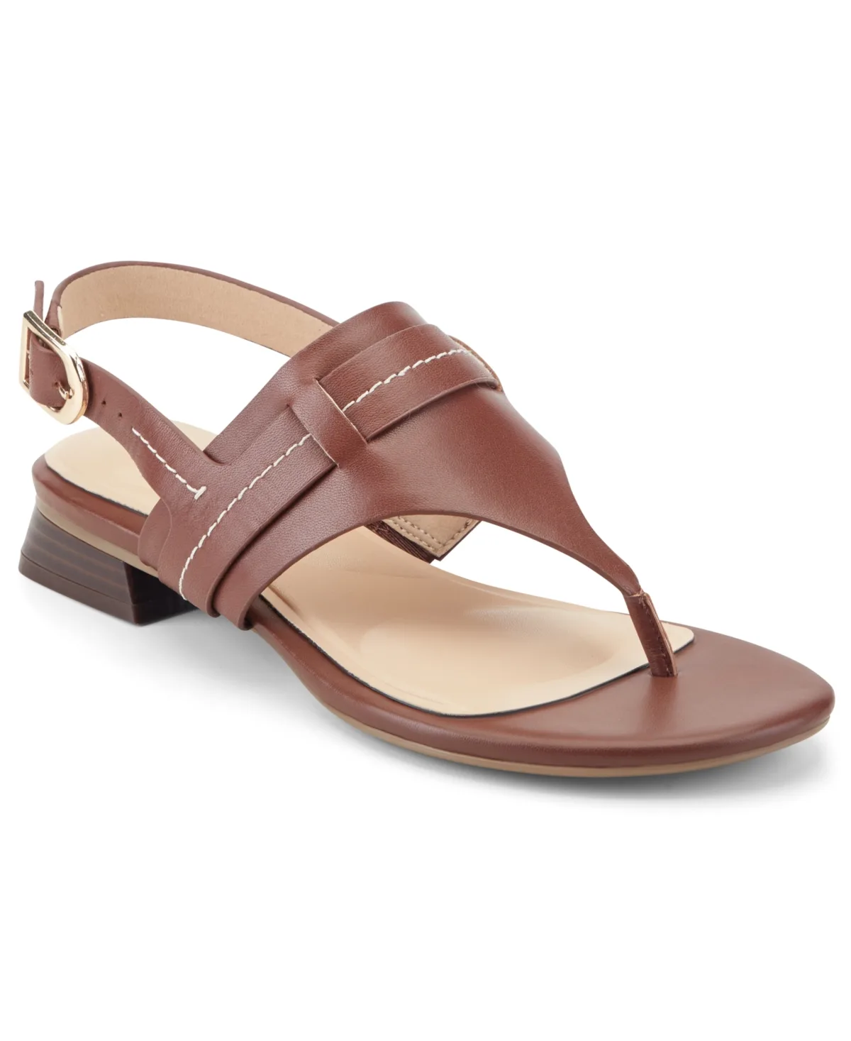 Ofera Low Block Heel Thong Slingback Sandals by Rockport