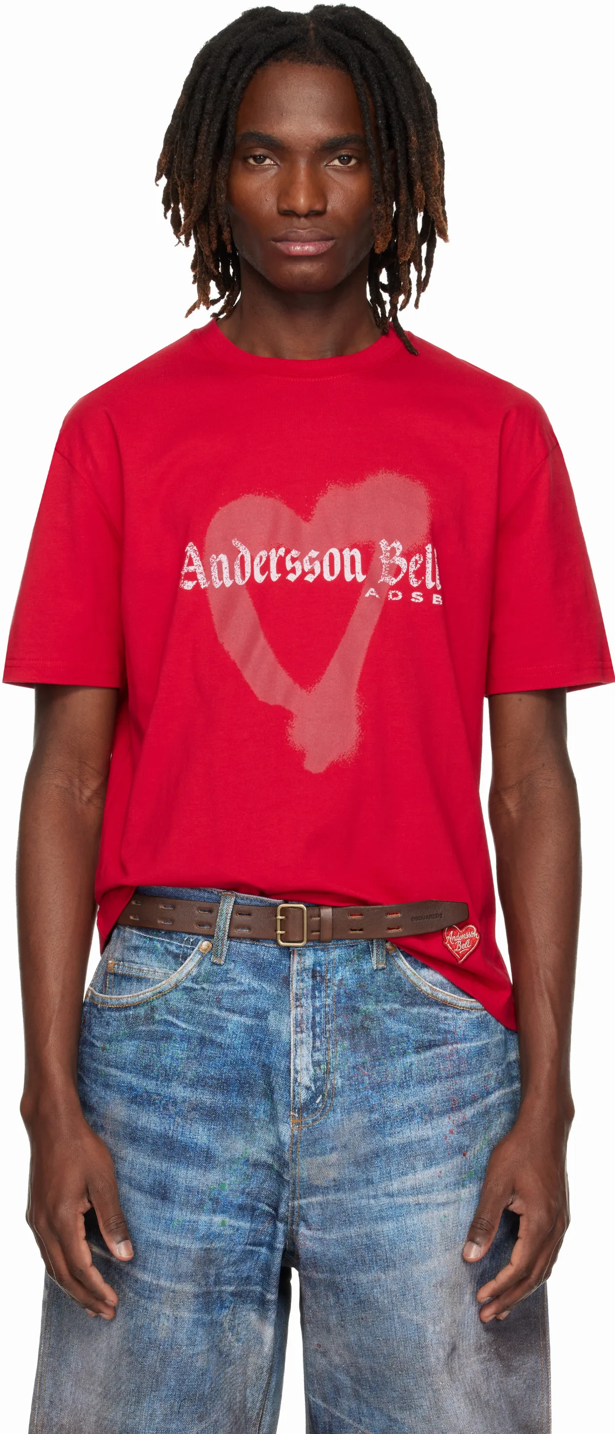 Red Essential Heart T-shirt