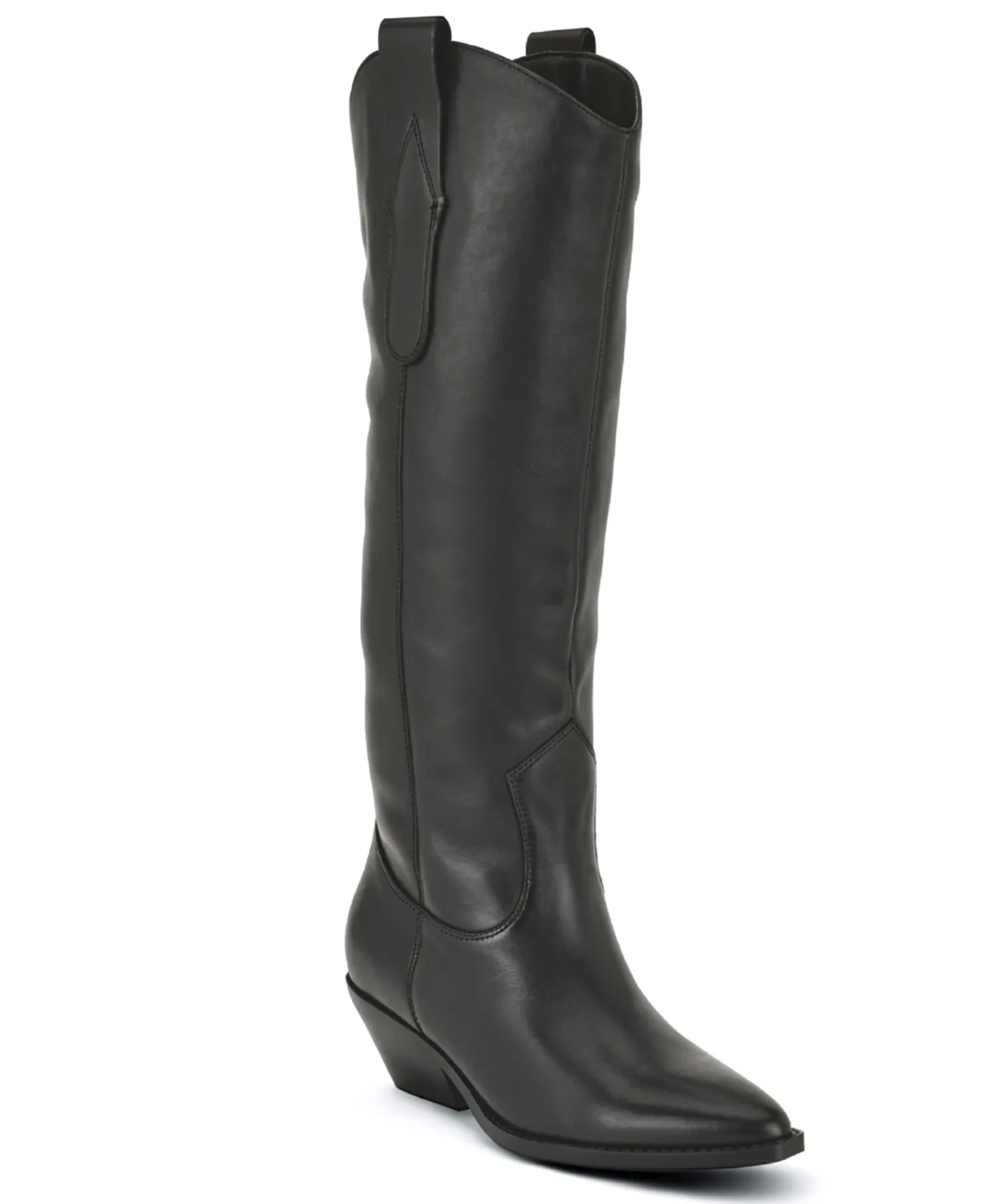 Asken Western Block Heel Dress Boots by Nine West