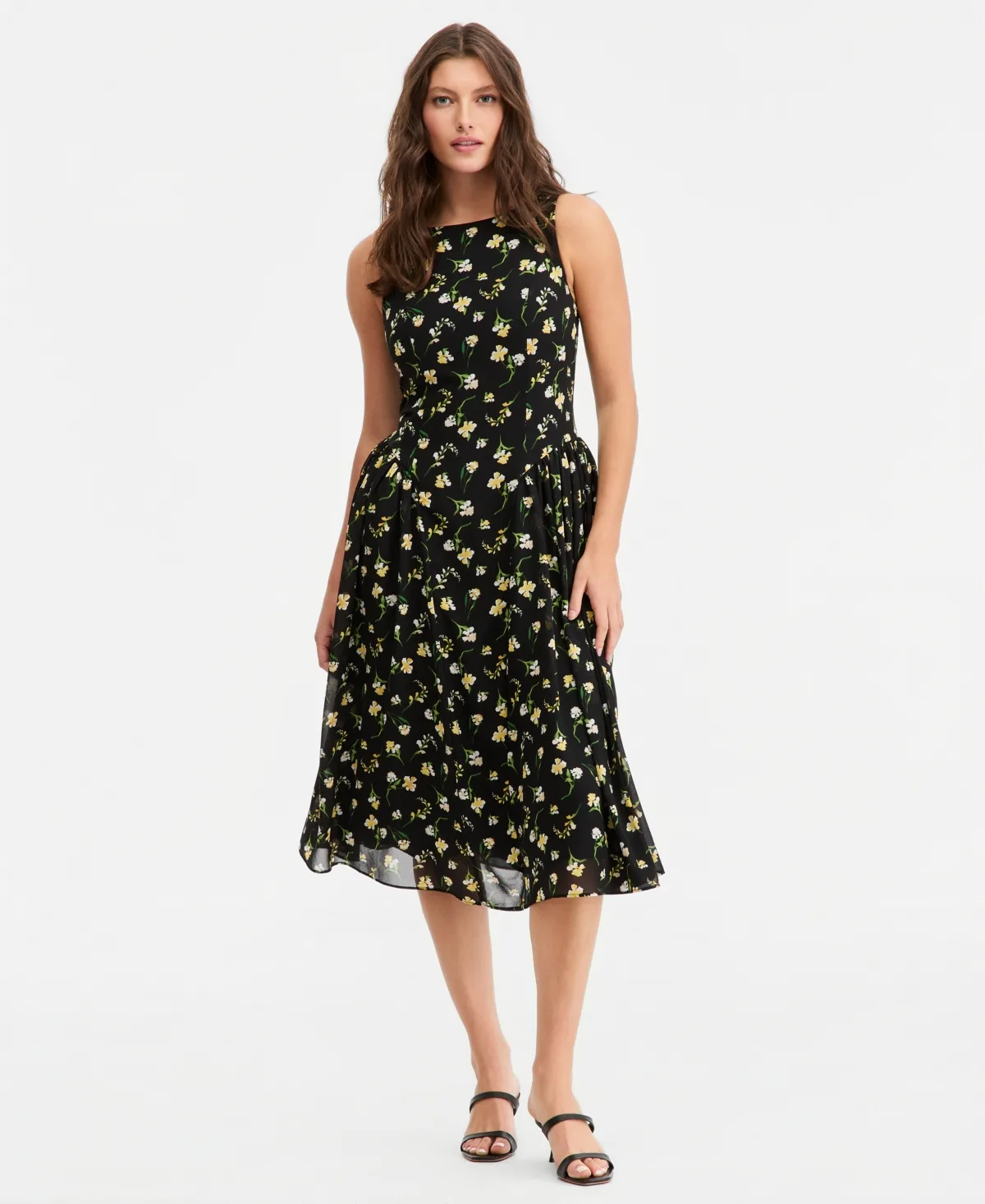 Drop-Waist Midi Dress by On 34th