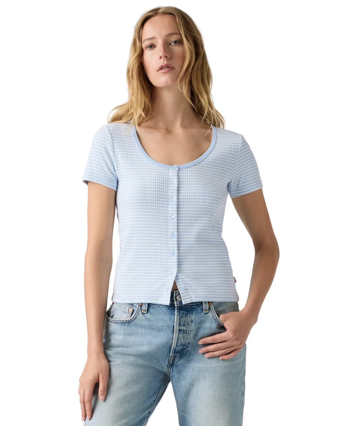 Austen Button-Up Short-Sleeve Top by Levi's