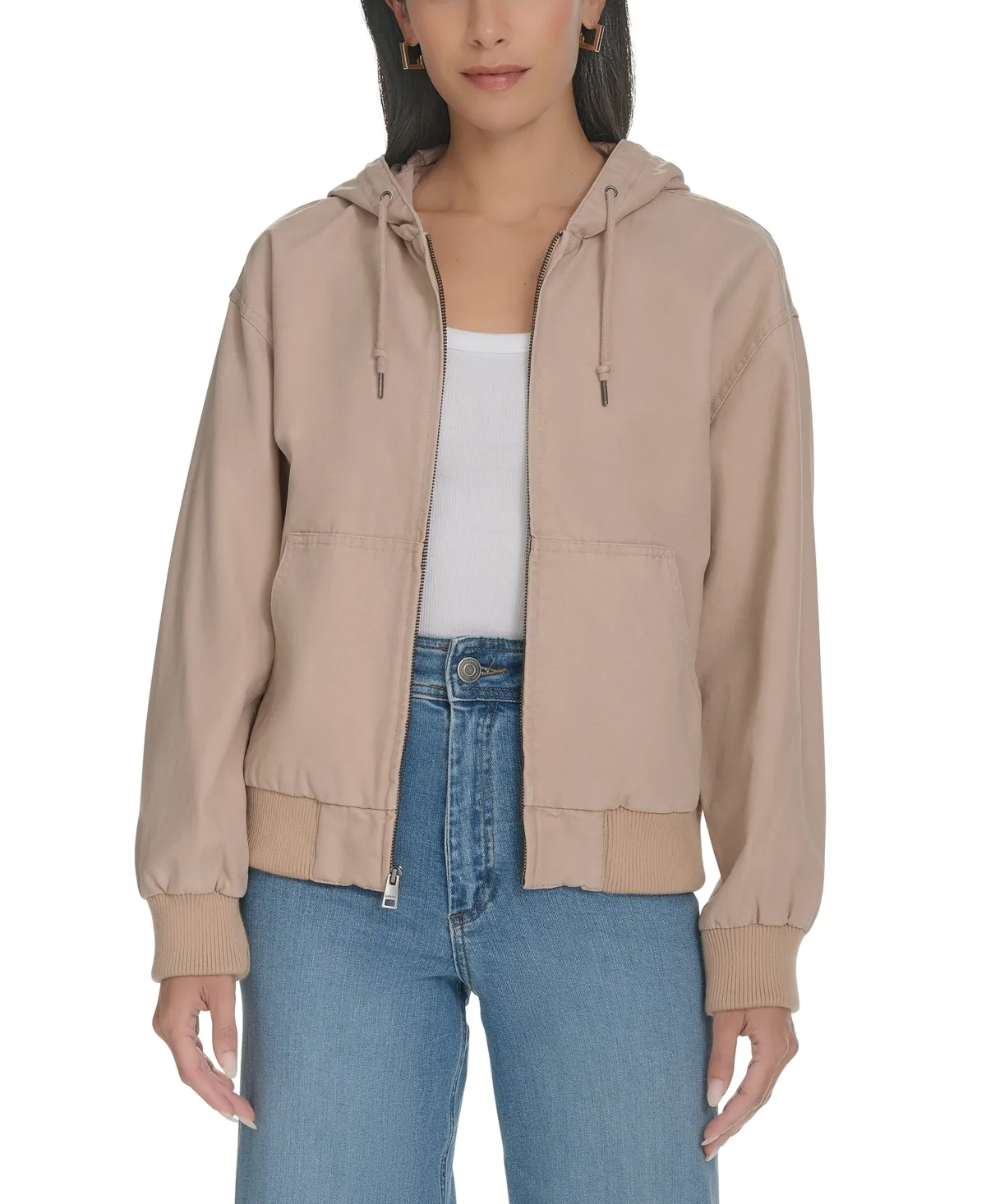 Relaxed Hooded Bomber Jacket by Levi's