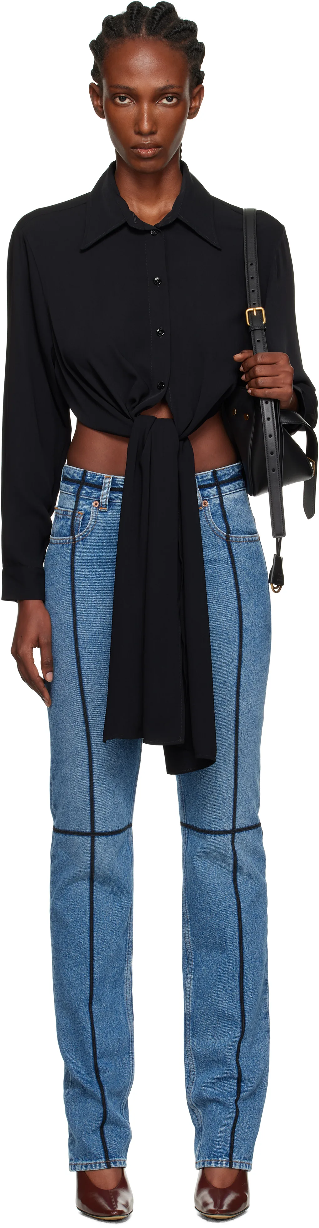 Black Dual-Wear Shirt