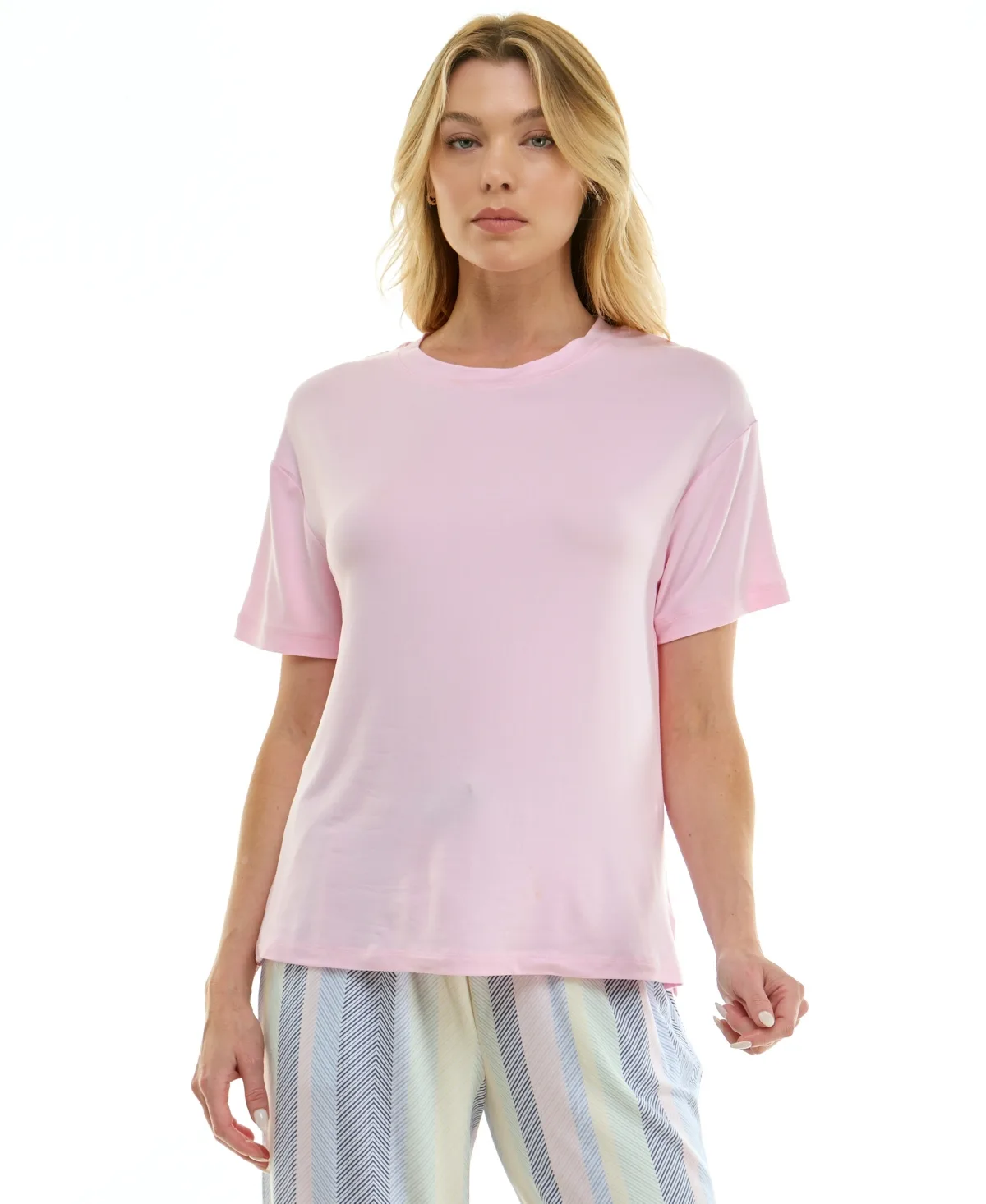 Drop Shoulder Crew Neck Top by Roudelain