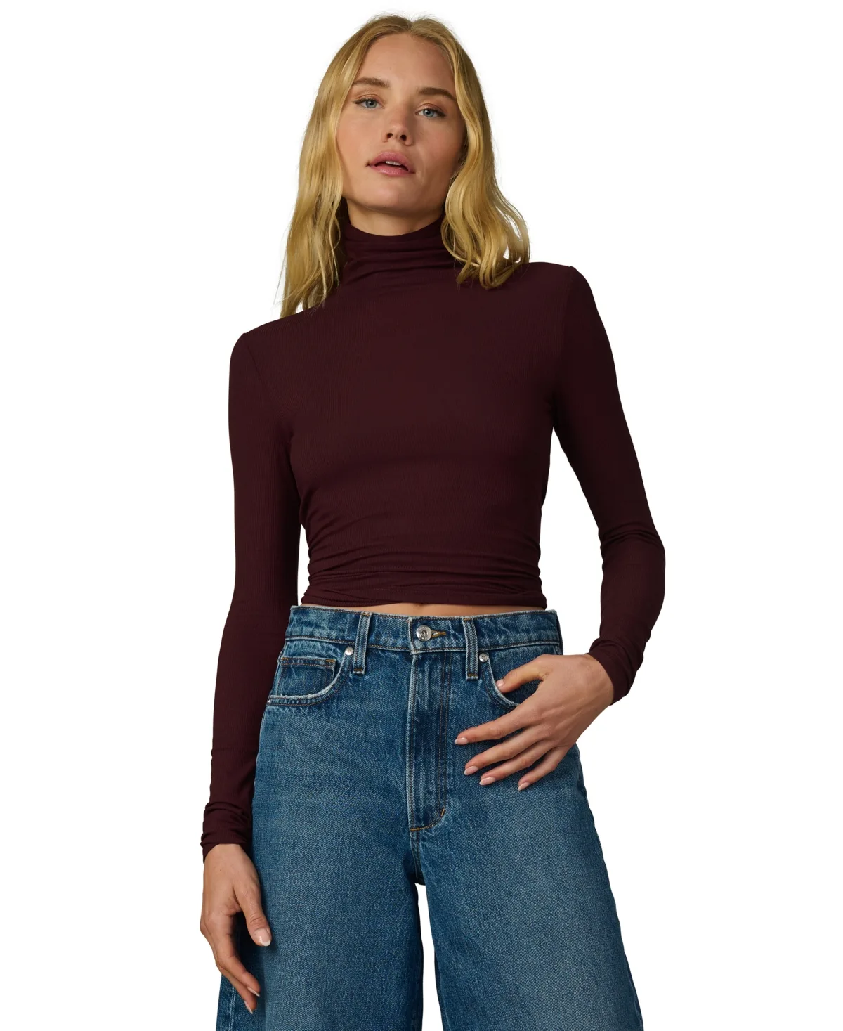 The Tony Long-Sleeve Turtleneck Knit Top by Joe's Jeans