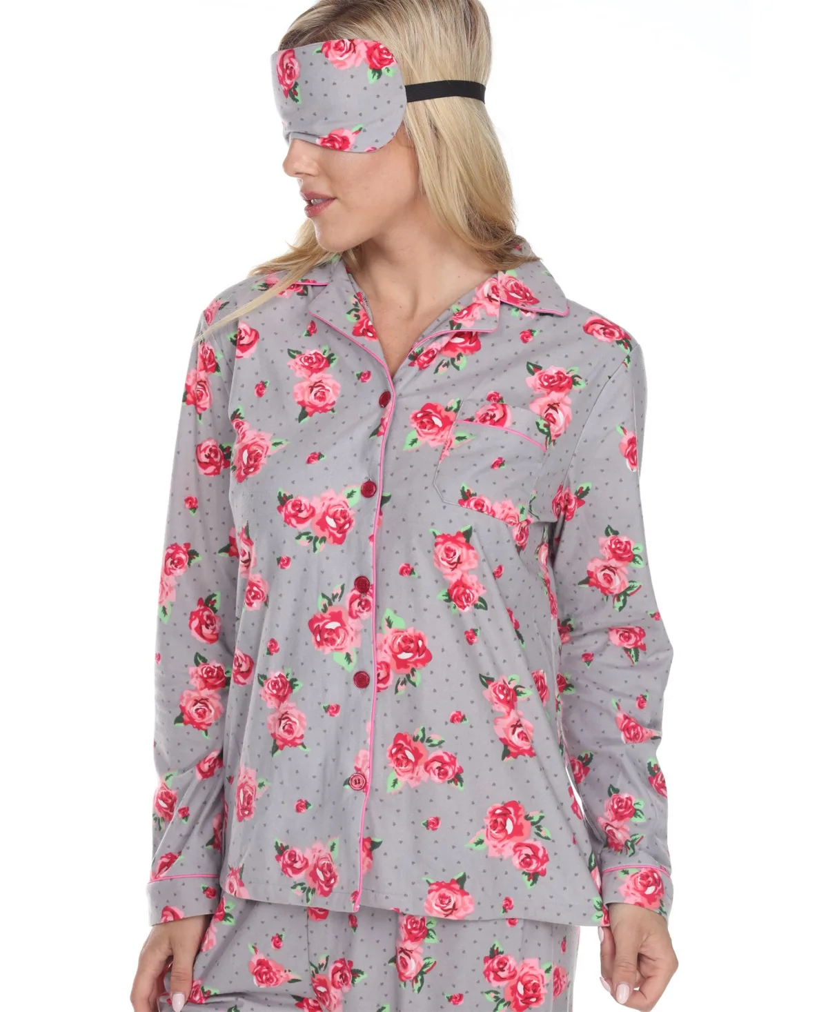 3-Piece Cozy Pajama Set by White Mark