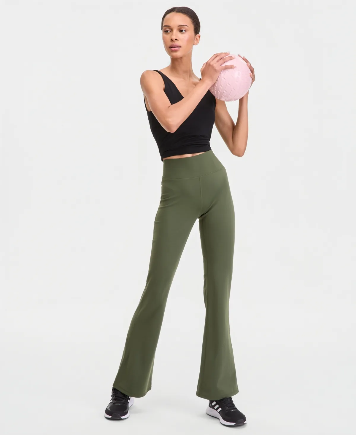 Studio High Rise Flare Leggings Tall