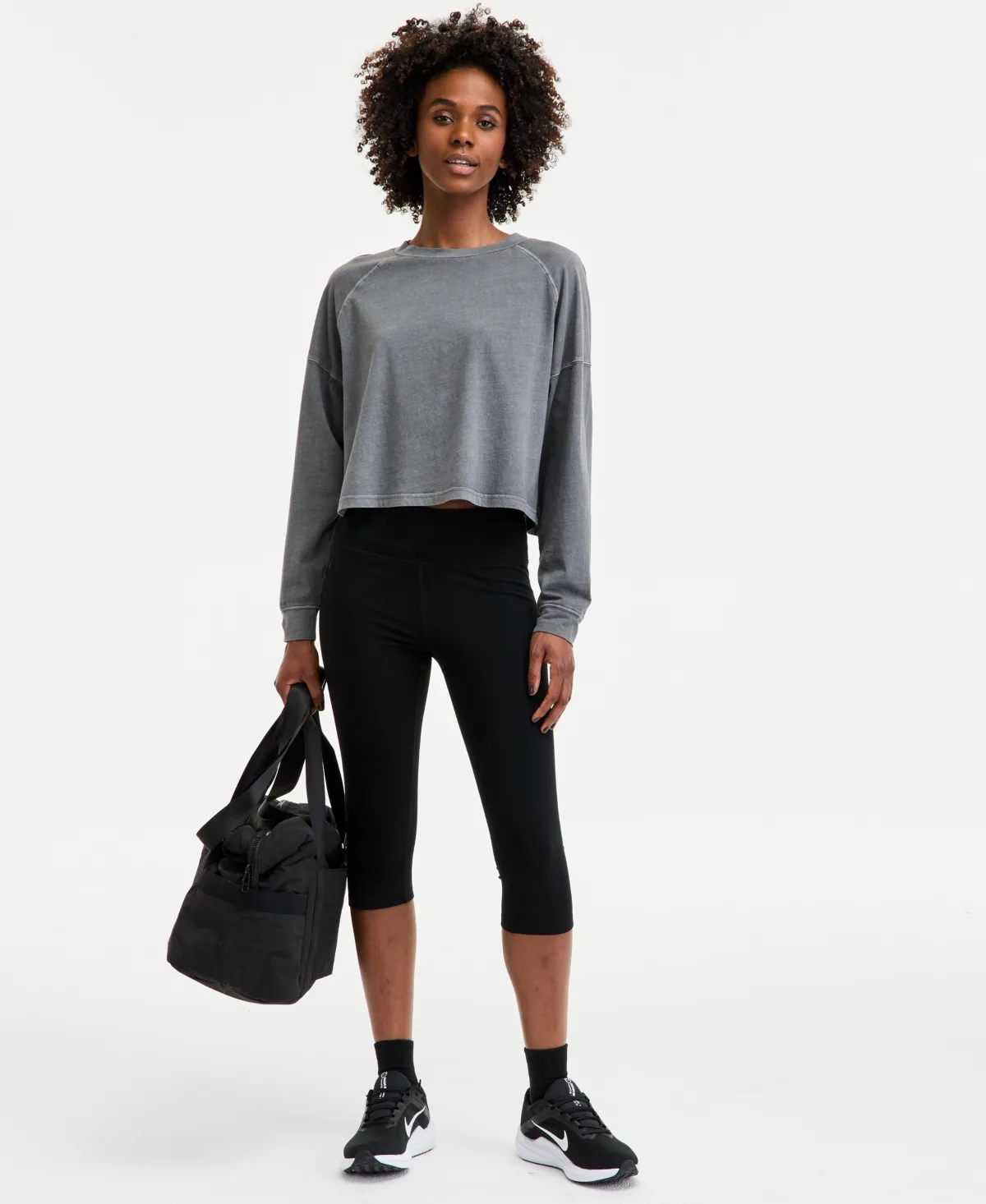 Studio Cropped Leggings by Id Ideology