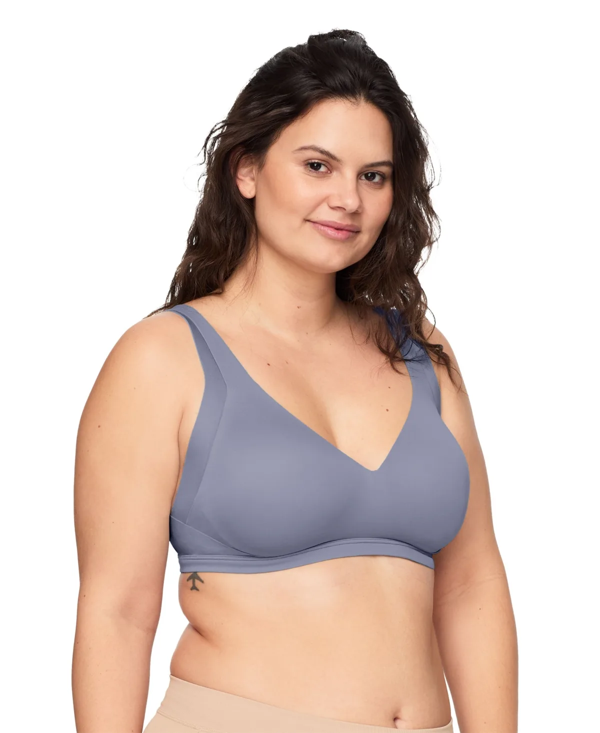 No Side Effects Underarm and Back-Smoothing Comfort Wireless Lightly Lined T-Shirt Bra by Warner's
