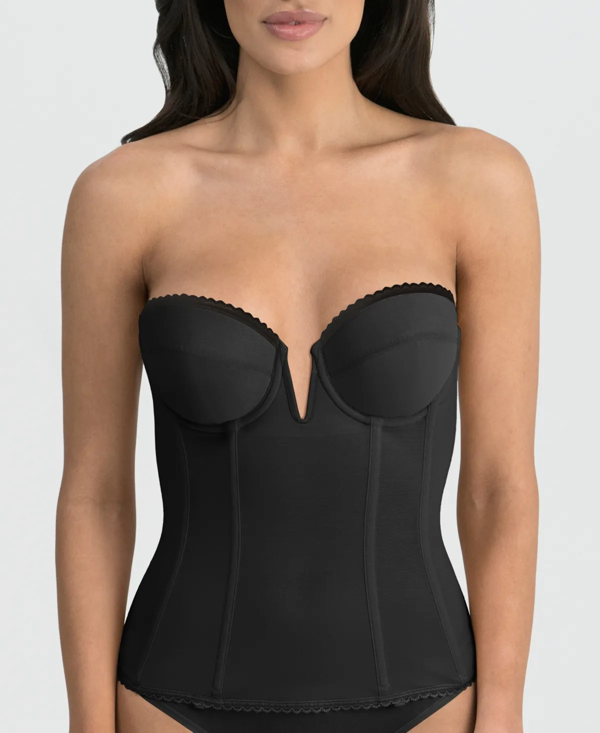Vivienne V Wire Longline Strapless Bridal Bra by Dominique