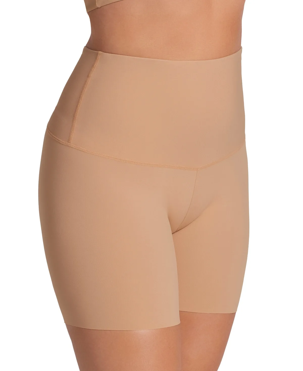 Moderate Compression High-Waisted Shaper Slip Shorts by Leonisa