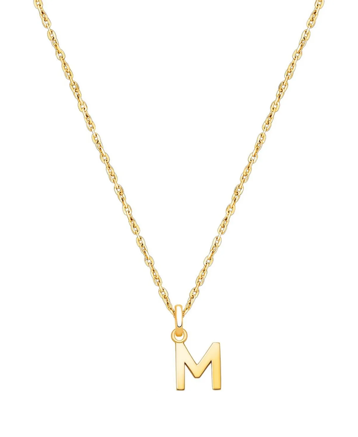 Modern Initial Necklace by Tiny Blessings