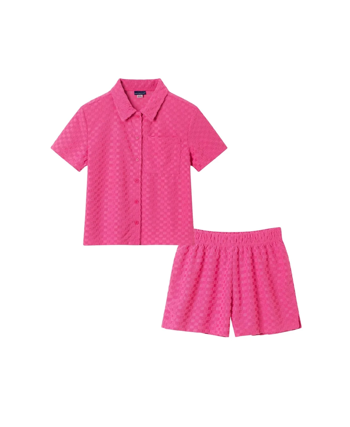 Terry Button Up Set by Andy & Evan